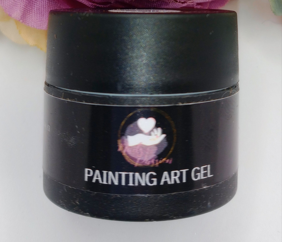 Painting art gel Black