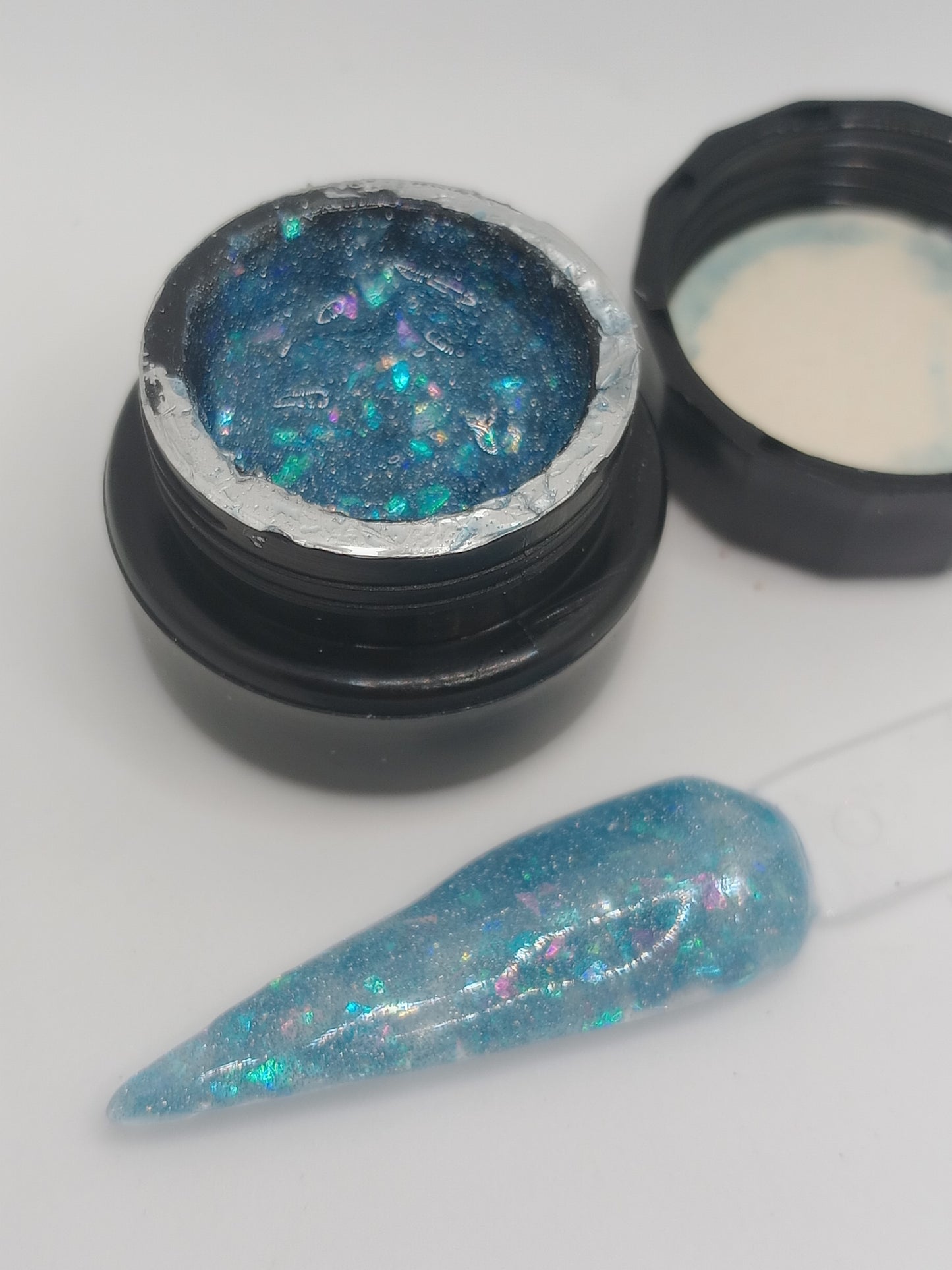 Gel Flakes Holo n*4 Azzurro